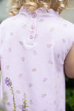 Lavender Floral Knit Margot Dress