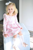 Pink Check Flannel Harper Dress *PREORDER*